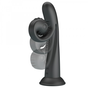 Вибратор с инновационным клиторальным стимулятором &quot;Romance&quot; черная улитка